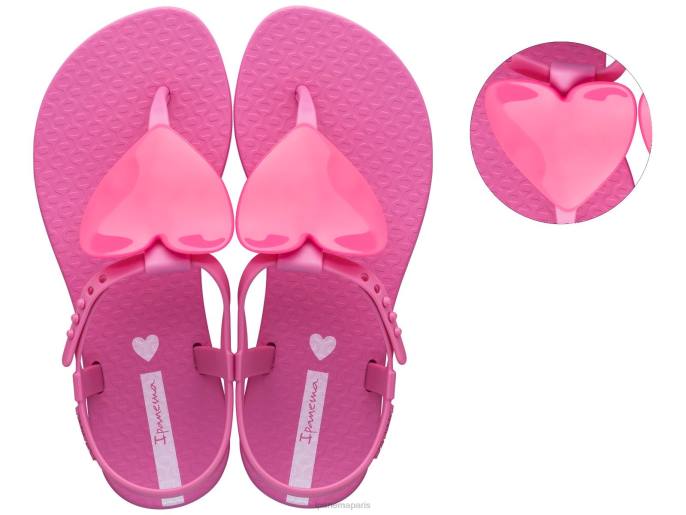 enfants rose vif Ipanema sandale coeur k chaussure NTD6379