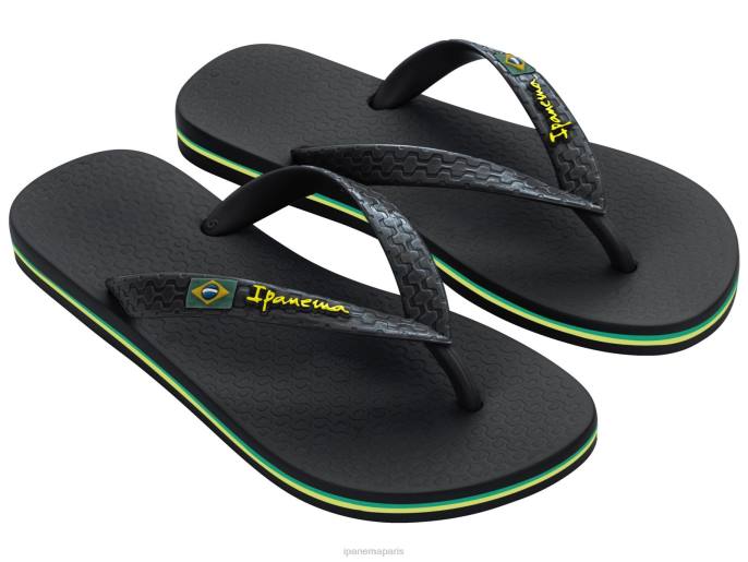 femmes noir Ipanema drapeau classique du Brésil chaussure NTD61